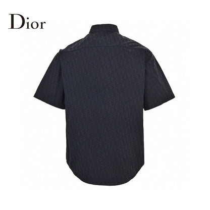 Dior Black Short - Sleeve Shirt - netstar