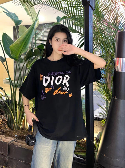 Dior Christian Dior Graphic Black T-Shirt - netstar