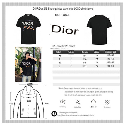 Dior Christian Dior Graphic Black T-Shirt - netstar