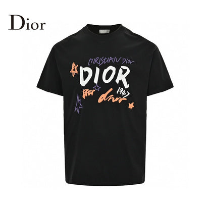 Dior Christian Dior Graphic Black T-Shirt - netstar