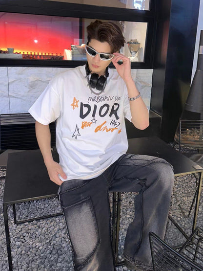 Dior Christian Dior Graphic White T-Shirt - netstar
