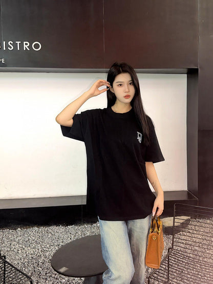 Dior Classic Logo T-Shirt (Black) - netstar