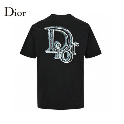 Dior Classic Logo T-Shirt (Black) - netstar