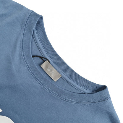 Dior Classic Logo T-Shirt (Blue) - netstar