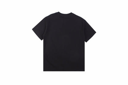 Dior Color Splash Graphic T-Shirt - Black - netstar