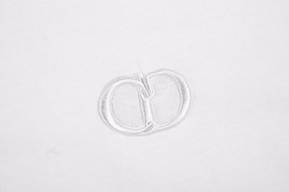 Dior Double D Logo T-Shirt (White) - netstar