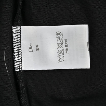 Dior Dripping Logo T-Shirt (Black) - netstar