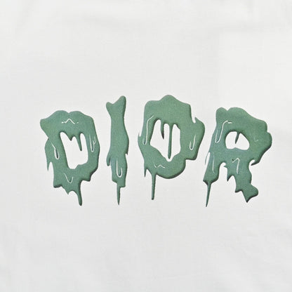 Dior Dripping Logo T-Shirt (White) - netstar