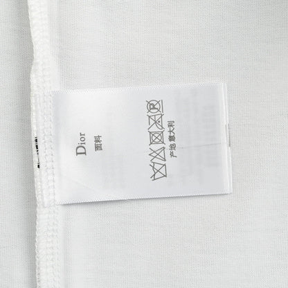Dior Dripping Logo T-Shirt (White) - netstar