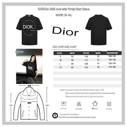 Dior "Forever Dior" T-Shirt (Black) - netstar
