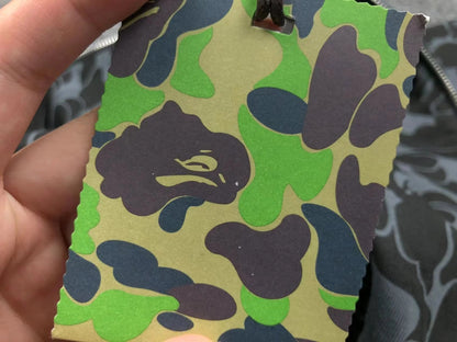 BAPE X DOVER STREET MARKET SPECIAL CAMO SHARK FULL ZIP HOODIE BLACK - netstar®