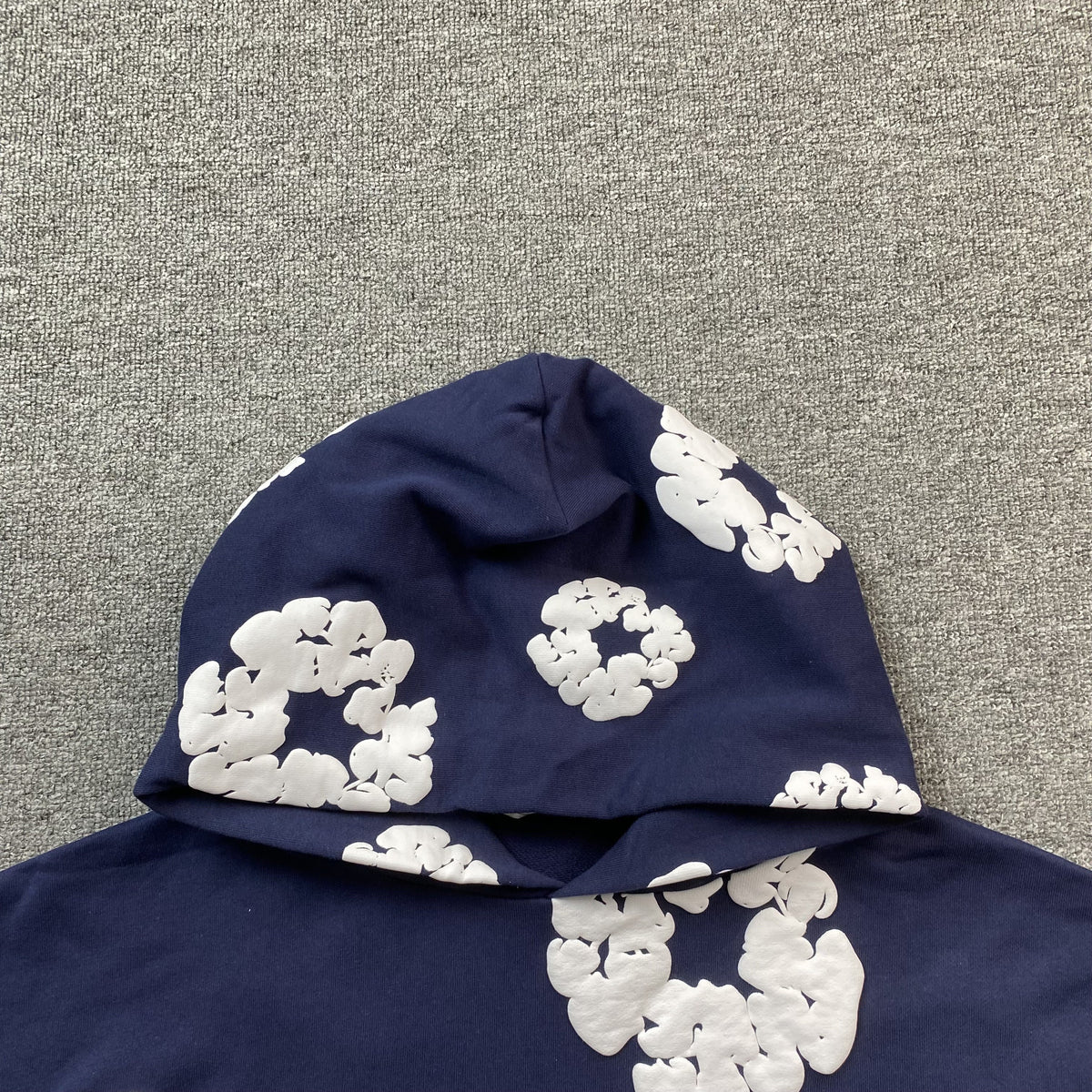 DENIM TEARS COTTON WREATH HOODIE NAVY - netstar®