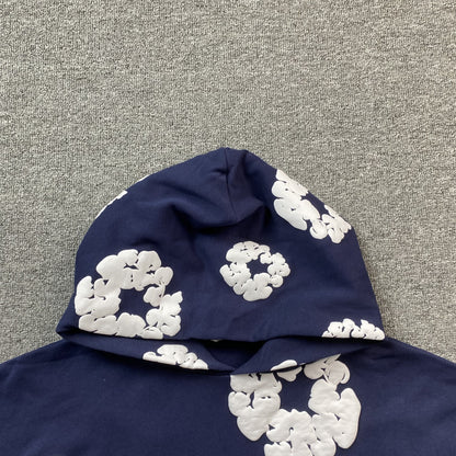 DENIM TEARS COTTON WREATH HOODIE NAVY - netstar®