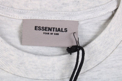 Fear of God Essentials Logo T-Shirt - Heather Grey - netstar®