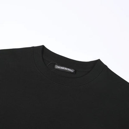 CHROME HEARTS WHITE DOUBLE CROSS T-SHIRT BLACK - netstar®