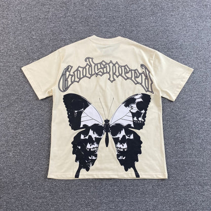 GODSPEED BUTTERFLY EFFECT T - SHIRT BONE - netstar®