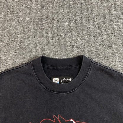 GODSPEED RACER GOLDIE T - SHIRT WASHED BLACK - netstar®