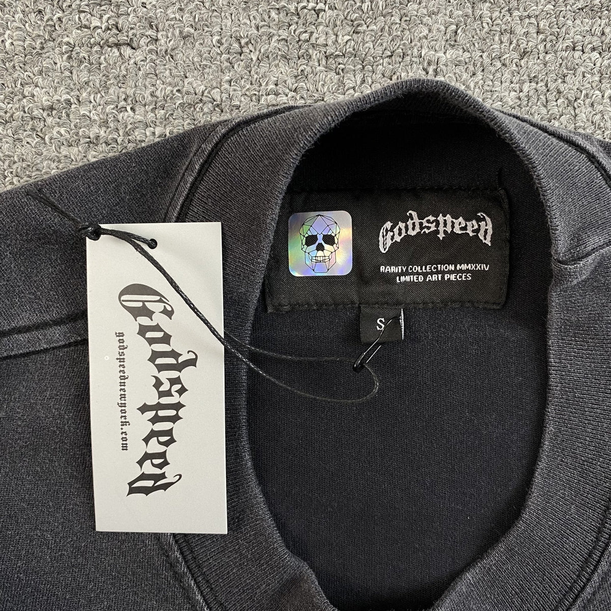 GODSPEED RACER GOLDIE T - SHIRT WASHED BLACK - netstar®