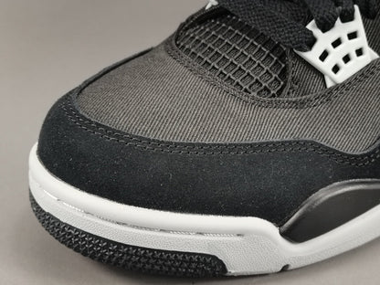 JORDAN 4 x BLACK CANVAS - netstar