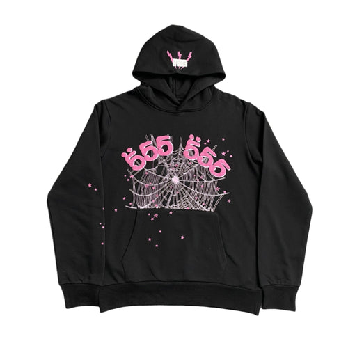 SP5DER ANGEL NUMBER HOODIE BLACK - netstar®