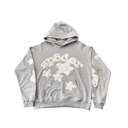 SP5DER BELUGA HOODIE HEATHER GREY - netstar®