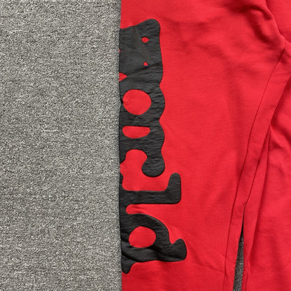 SP5DER BELUGA SWEATPANTS RED - netstar®