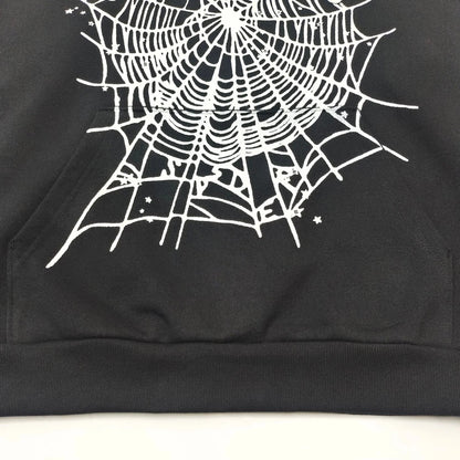 SP5DER OG WEB HOODIE BLACK - netstar®