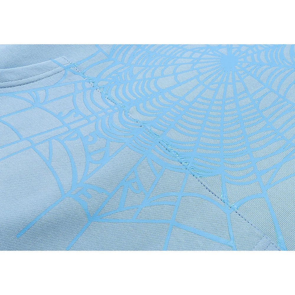 SP5DER WEB HOODIE SKY BLUE - netstar®